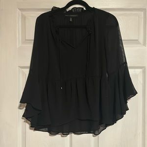 White House Black Market size 6 blouse